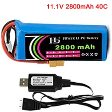 11.1V 2800mAh Lipo Battery for Cheerson CX-20 DJI Inspire 1 WLtoys V303 RC Drone