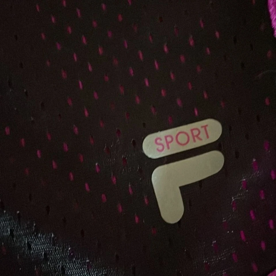 Fila Sport Womens Mesh Athletic Shorts Size Small Elastic Waist  Black - Image 4 of 4