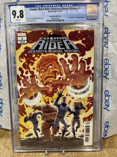 Cosmic Ghost Rider Destroys Marvel History #1 Pacheco Incentive Graded Cgc 9.8