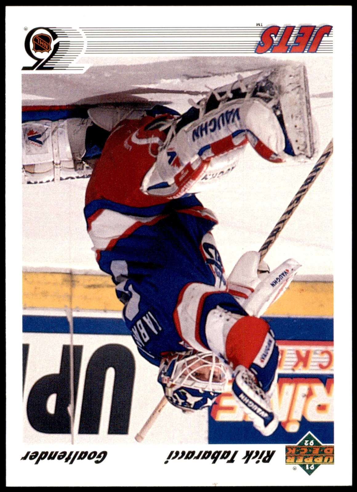 Rick Tabaracci #339b 1991-92 Upper Deck