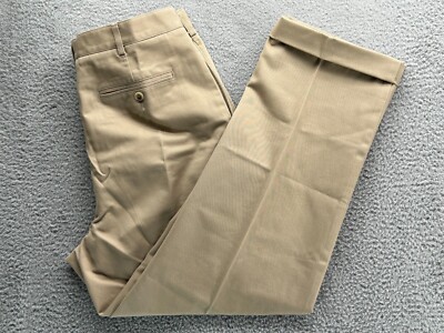 $65 New Lands' End Men's Relaxed Fit Knockabout PLT Chino