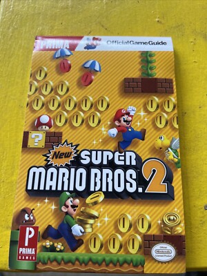 Nintendo New Super Mario Bros 2 Prima Games Official Game Guide Strategy Book