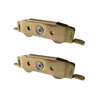 1-1/4 inches 2PCS Adjustable Sliding Patio Glass Door Tandem Roller Wheel USA #