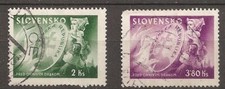 Slowakei 1944 153 - 154 gestempelt