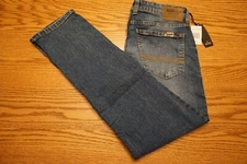 NWT MEN'S BUFFALO DAVID BITTON JEANS Evan-X Slim Straight Stretch Blue Wash $109