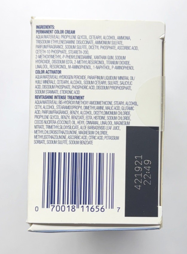Clairol Nice 'n Easy Permanent Hair Color #8 Medium Blonde Hair Dye Sealed Box