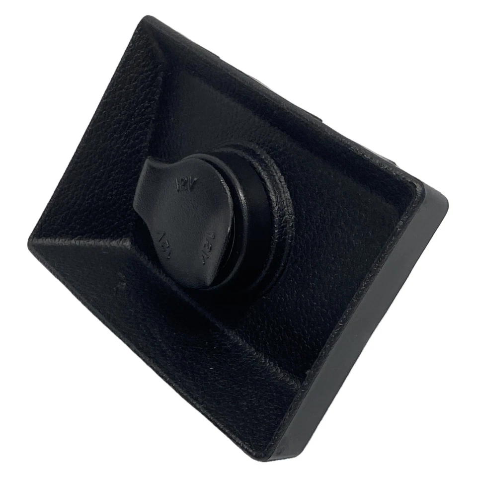 Chevy Cruze 2011-2015 consola central trasera 12 V puerto de alimentación negro Foto 2 de 4