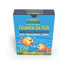 Finance Go Fish 3-in-1 Financial Literacy Card Game for Kids Ages 5 12 Go...