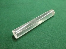 Acrylic Rod Bar Round Perspex Clear 30mm Diameter x 195mm Long