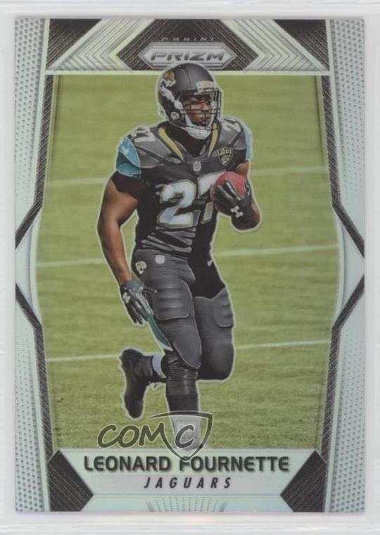 2017 Panini Prizm Rookies Silver Prizm Leonard Fournette #219 uk2