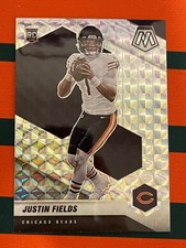 2021 PANINI MOSAIC JUSTIN FIELDS SILVER MOSAIC ROOKIE CHICAGO BEARS