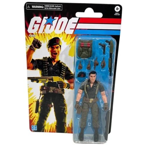 GI Joe Classified Series Flint 6" Action Figure Retro 2025 Hasbro New Sealed