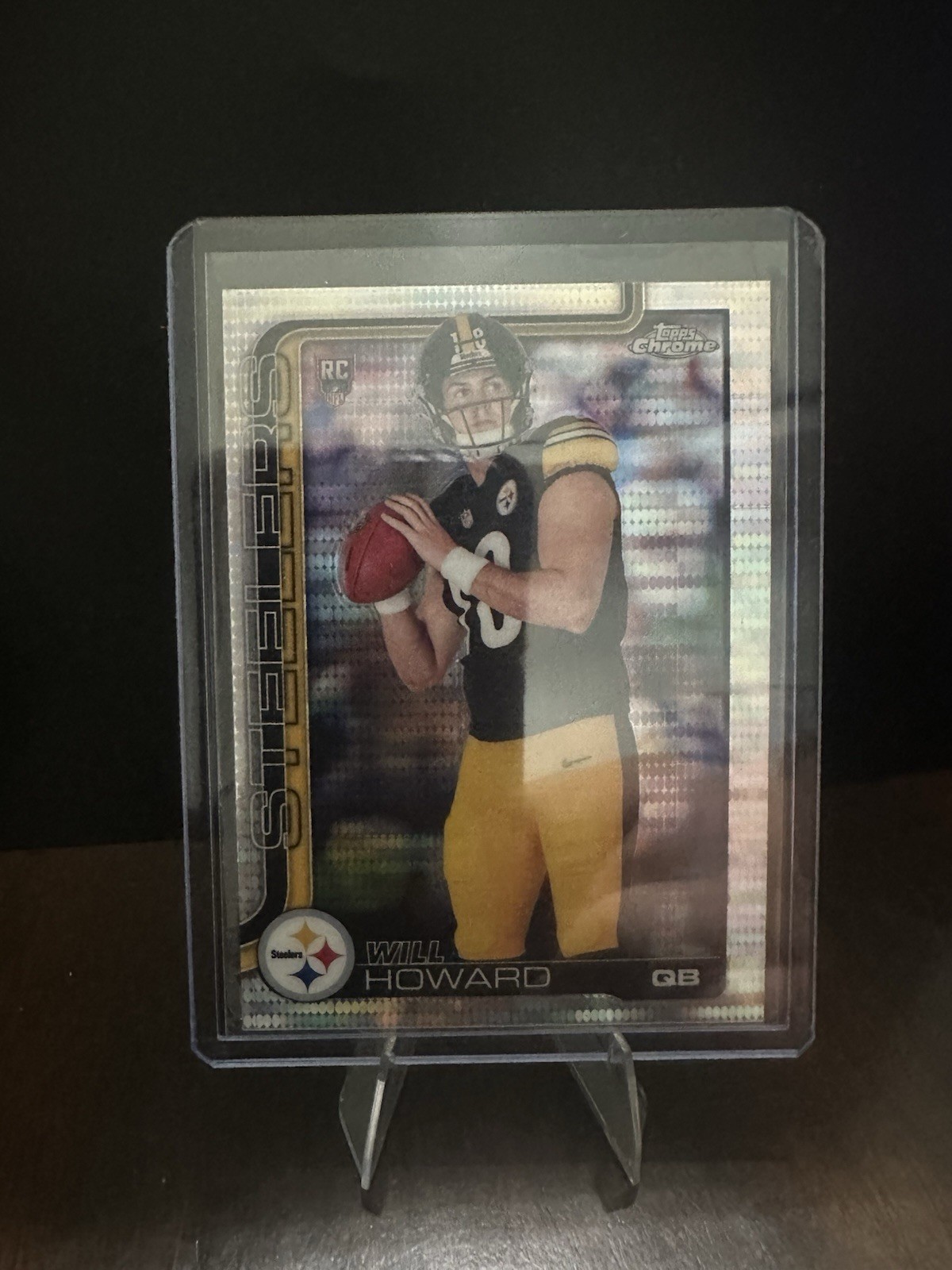 2025 Topps Chrome - Rookies Will Howard #321 Pulsar Refractor (RC)
