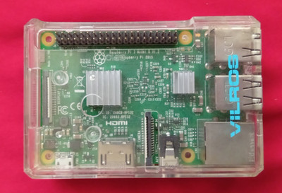 Raspberry Pi 3 Model B v1.2 im klaren Vilros Gehäuse - Menge verfügbar