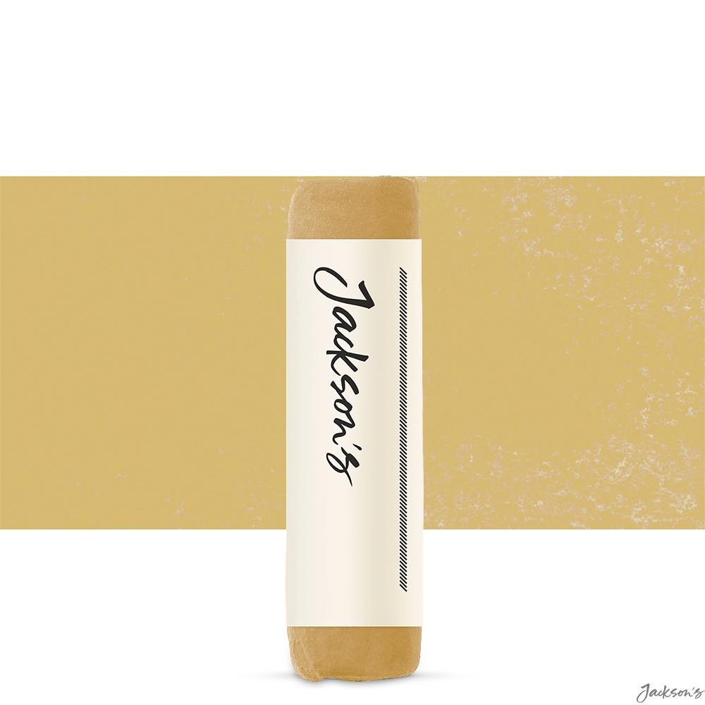 Jackson's : Handmade Soft Pastel : Olive Ochre : Smooth, Buttery Texture with...