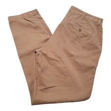 Taylor Stitch Men's Foundation Pant Size 32x29 Beige Slim Fit Organic Cotton