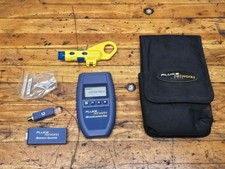 Fluke Networks Micro Scanner Pro With Wiremap Adapter & Accessories Excellent