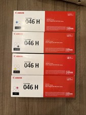Canon 046H Toner 4-Pack  Black Cyan Magenta Yellow  For MF733Cdw MF731Cdw
