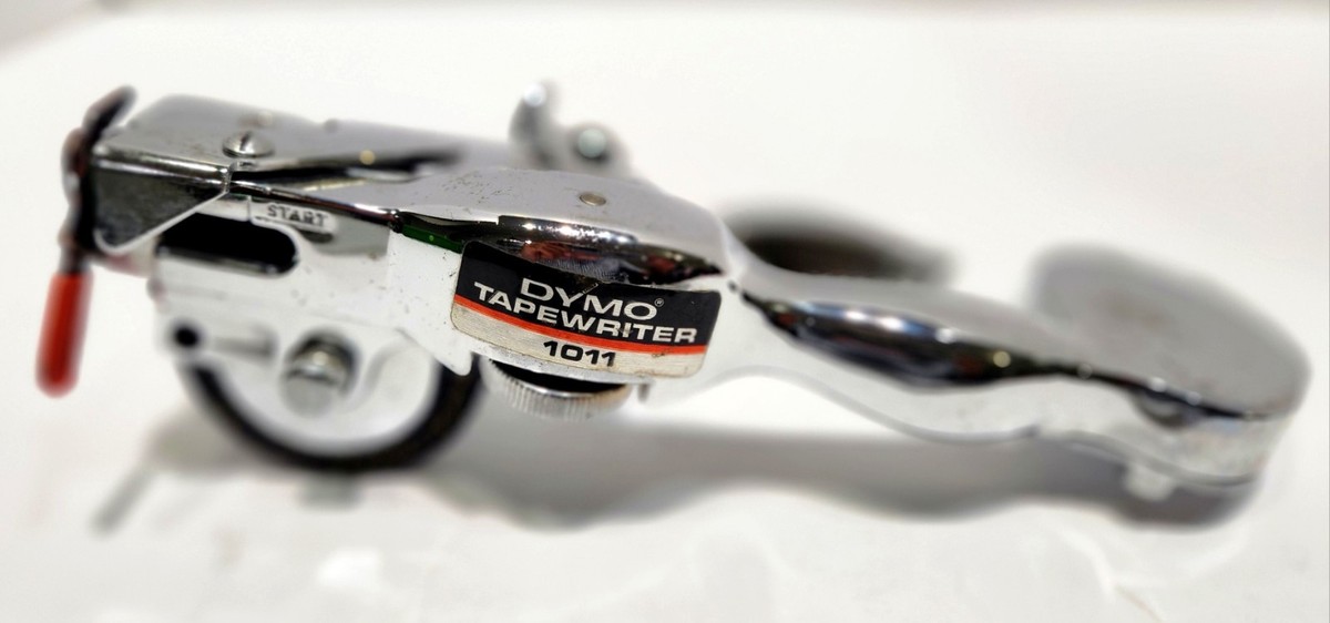 Vintage DYMO 1011 Tapewriter Metal Embossing Label Maker | eBay
