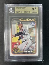 2024 Topps Pro Debut Paul Skenes #PD-140 Rookie Base Altoona Curve BGS 9.5
