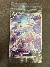 Pokemon TCG Mewtwo V SWSH229 Full Art Holo Black Star Promo (SEALED) on eBay