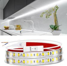 under Cabinet LED Strip Lighting Hardwired 24In, Ultra Bright Small LED