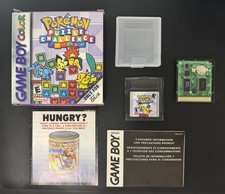 Pokemon Puzzle Challenge Game Boy Color Authentic Near CIB