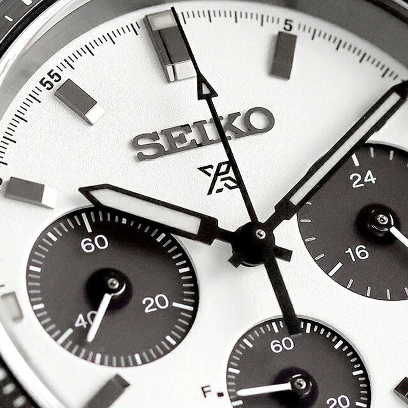 Seiko Prospex SPEEDTIMER SBDL125 White Solar Chronograph Sapphire