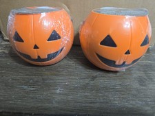 New Mini Halloween Bucket With 18 Squishys - Lot Of 2 New