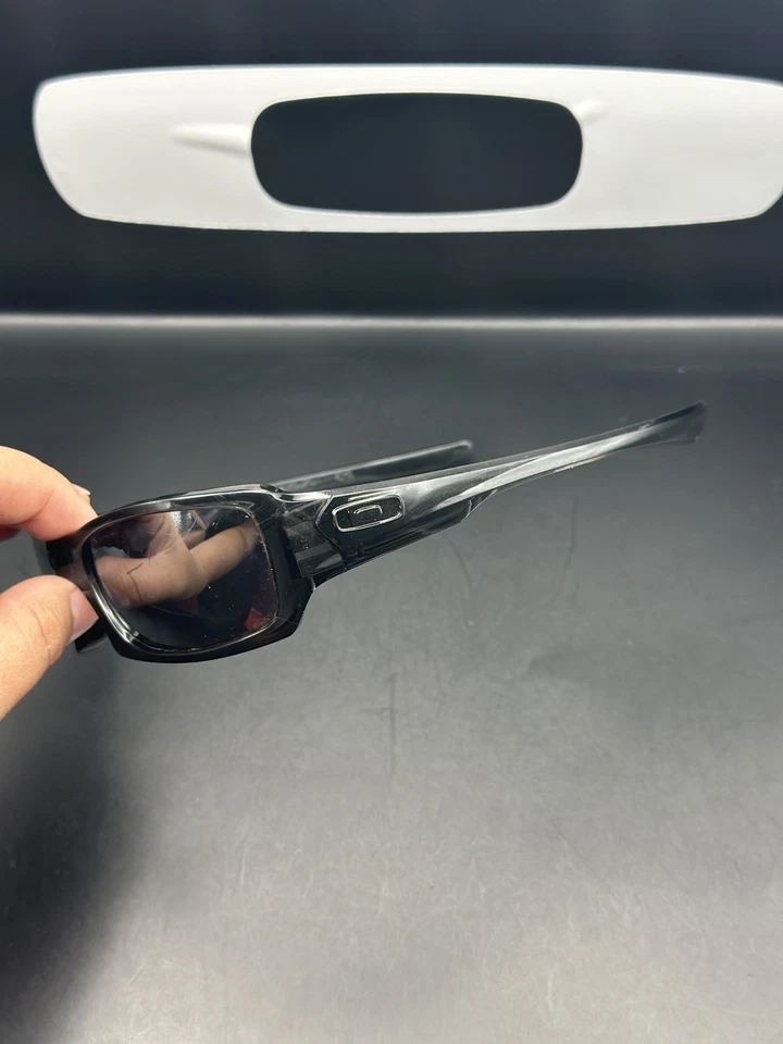 Oakley Five Squared Grey Smoke W/Black Iridium Lenses - Image 3 of 4