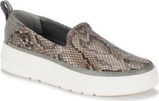 Baretraps Nevin Sneakers 8M Slate Snake Synthetic Slip‑On Comfort NIB msrp$75