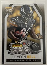Le’Veon Bell 2013 Panini Football NFL Player Of The Day Rookie No. 6 Steelers