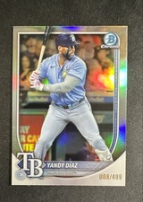 2025 Bowman Chrome - Yandy Diaz, Yandy Diaz #43 Refractor /499