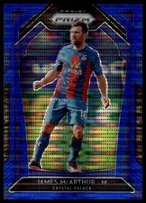 2020-21 Panini Prizm Premier League James McArthur #68 Blue Pulsar Prizm