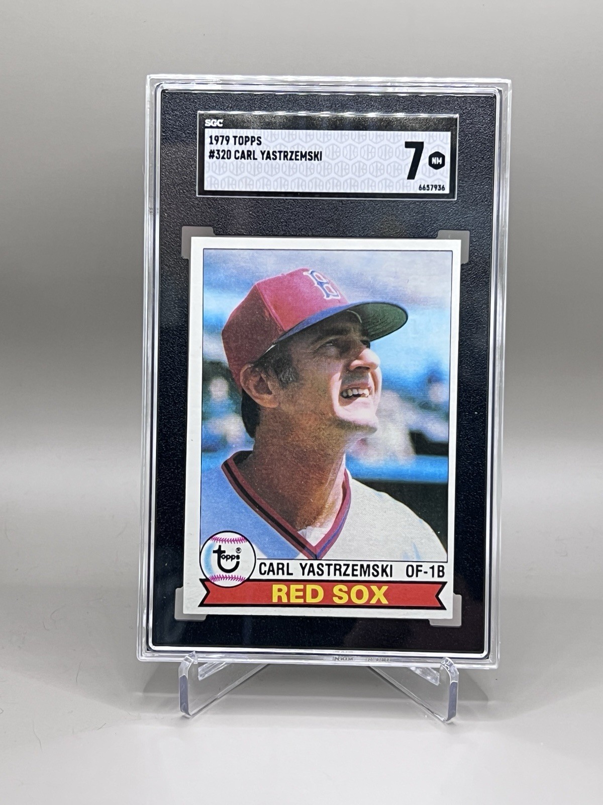 1979 Topps Carl Yastrzemski #320 Boston Red Sox HOF SGC NM 7!