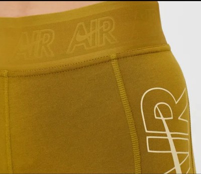 nike air women's bike shorts yellow