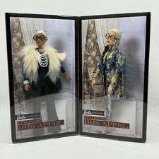 Barbie Signature Styled by Iris Apfel Doll Set of 2 FWJ27 FWJ28 NRFB 2018