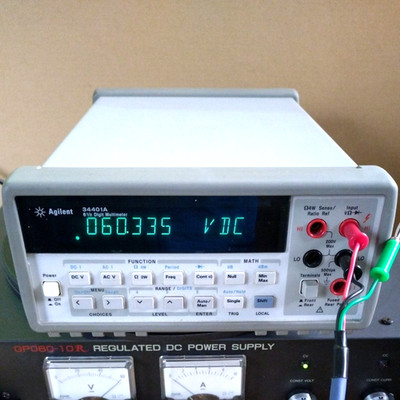 Agilent 34401A 6.5 Digit Digital Multimeter Tested Working Uncalibrated Only