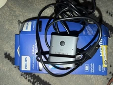 Philips 8K HDMI 2-Port Switch - Silver