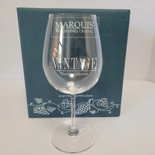 Marquis by Waterford 4 Vintage Tasting Collection Deep Red Wine Glasses 8 3/4"