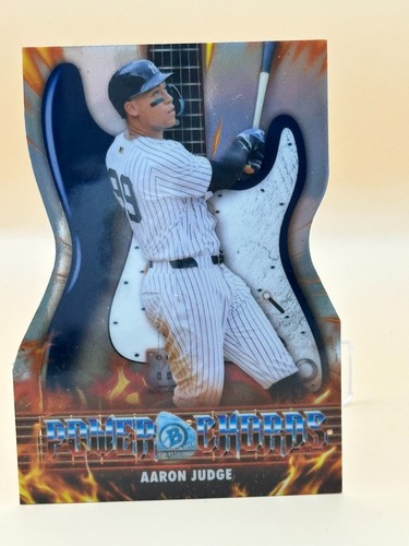 2026 Bowman Chrome Power Chords Aaron Judge New York Yankees #PC-1 Insert