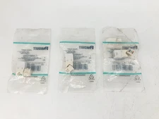 Lot of 3 New Panduit CJ688TGWH Mini-Com TX6 Plus Jack Modules