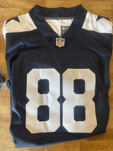 Dallas Cowboys CeeDee Lamb Jersey Navy L #88 Stitched NEW Football NFL Big