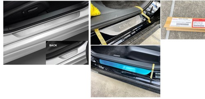 #ad Genuine 08F05 T20 700 Sill Trim Side Step Garnish Scuff Plate Civic MY 2022 25 $85.90