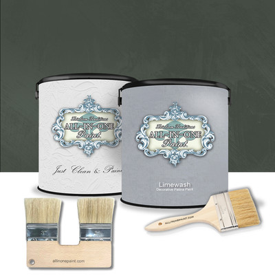 ALL-IN-ONE Paint Limewash Gallon Kit - Envy