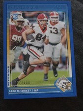 2024 Score - Rookies Ladd McConkey #328 Blue (RC) /100 LA Chargers Rookie Card