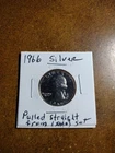 1966 Silver Quarter Pulled Straight From The (Sms) Set