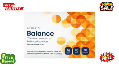 Unicity BALANCE 30 Packets/Stick Packs ORANGE Exp 5/2/2027 NEW/SEALED