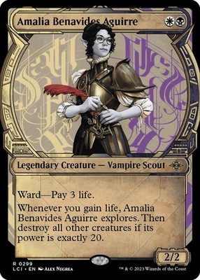 Amalia Benavides Aguirre (Showcase) #299 (NM) The Lost Caverns of Ixalan MTG