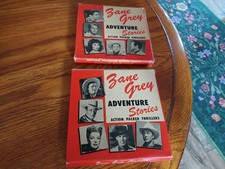 ZANE GREY Hollywood Films 8MM Adventures Forlorn River/Drift Fence